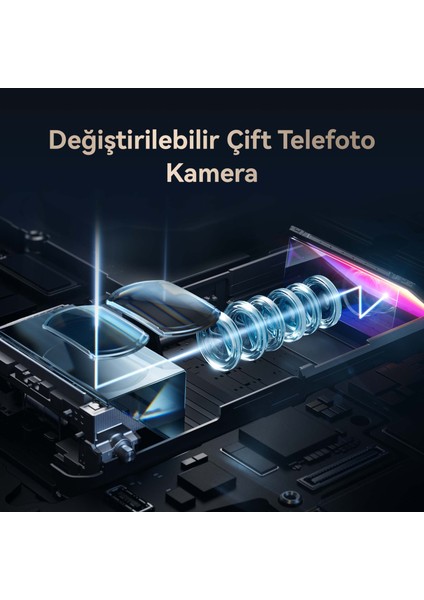 Pura 80 Ultra 512GB 16GB Ram (Huawei Türkiye Garantili) Titan Altın