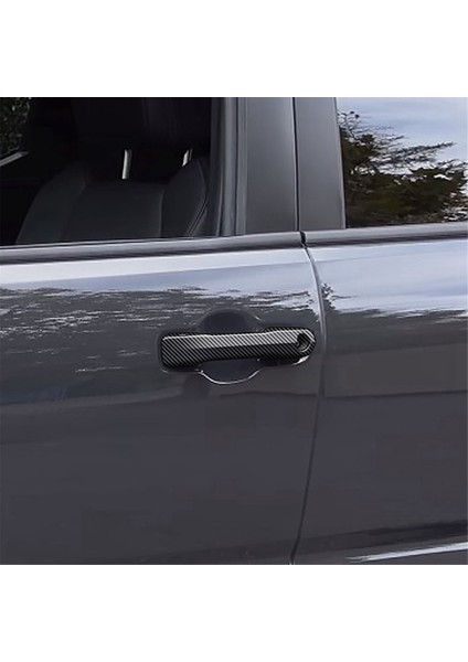 Toyota Tacoma 2024 Için Araba Kapı Kolu Kılıfı Araba Dış Kolu Kılıfı Döşeme Araba Iç Aksesuarları Karbon Fiber (Yurt Dışından) fiyatları
