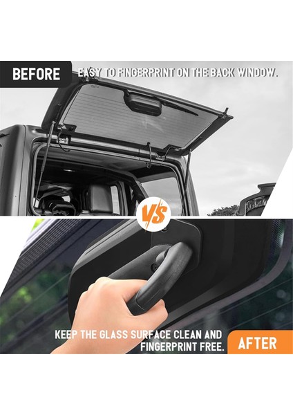 Jeep Wrangler Jl 2018-2024 Bagaj Camı Tutma Kolu Aksesuarları (Yurt Dışından) fırsatları