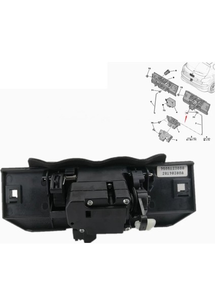 Peugeot 206 207 8726Q0 8726Z6 Için Araç Arka Kapı Açma Paneli (Yurt Dışından) fırsatları