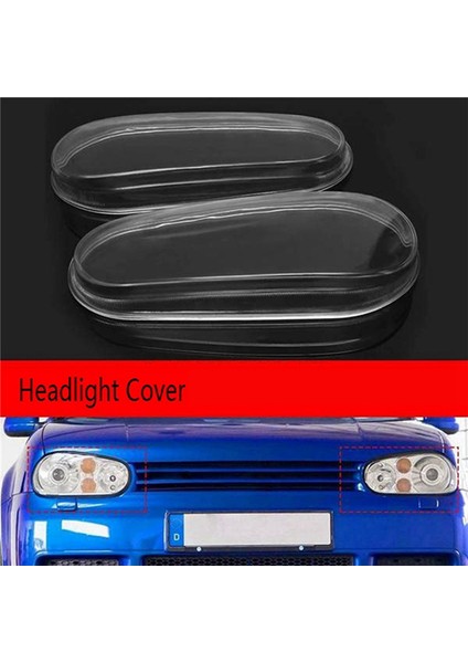 Vw Golf Mk4 R32 1999-2005 Far Muhafazası Lens Koruması Için 1 Çift Far Abajur Şeffaf Kabuk (Yurt Dışından) fırsatları