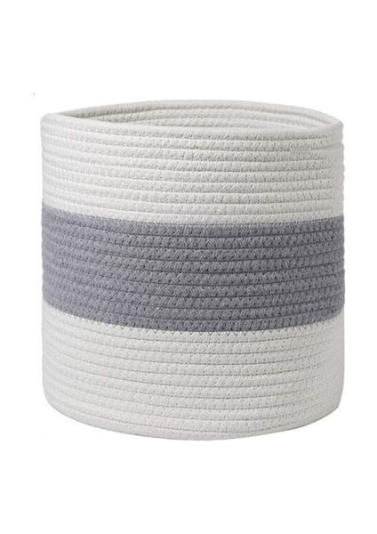 Jute Pamuk Dokuma Depolama Sepeti Saklama Kutusu Ev Eşyaları Saklama Çantası Modern Basit Bahçe Saksı Vazo Ekici Ev Dekor | Depolama Sepetleri (Yurt Dışından)