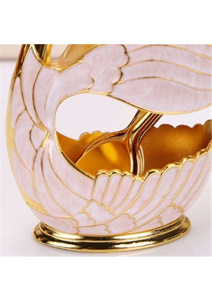 Çinko Alaşım Kuğu Baz Çatal Kaşık Standı Tutucu Meyve Tatlı Çatal Yemek Seti Kahve Kaşığı Kek Araçları Sofra Mutfak Eşyası | Pişirme Aracı Setleri (Yurt Dışından) indirimleri