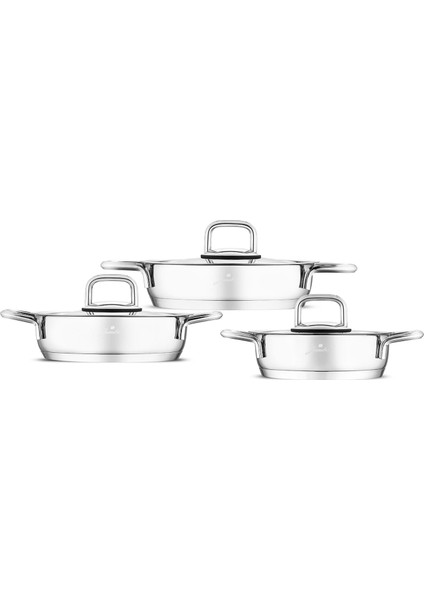 New Myra 9 Parça Çelik Sahan Seti