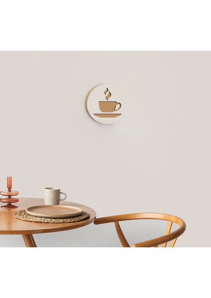 Ahşap Kahve Fincanı Tabela