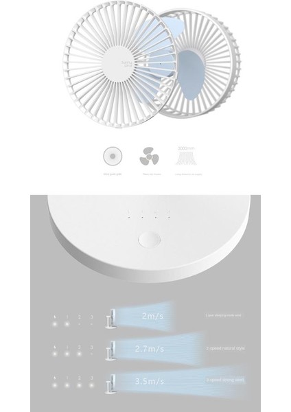 202 Masaüstü Dilsiz Fan USB Şarj Mini Taşınabilir El Fan 2000 Mah Pil Kapasitesi Düşük Gürültü Güçlü Rüzgar | Fanlar (Yurt Dışından) modelleri