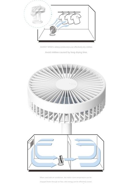 202 Masaüstü Dilsiz Fan USB Şarj Mini Taşınabilir El Fan 2000 Mah Pil Kapasitesi Düşük Gürültü Güçlü Rüzgar | Fanlar (Yurt Dışından) fırsatları