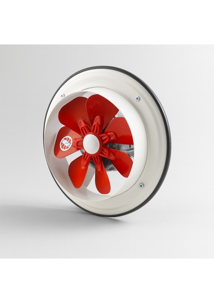 Sessiz Baca Tipi Aspiratör 200 mm Fan Havalandırma Kirli Hava Güçlü Hava Emişli Koku Mutfak Sanayi