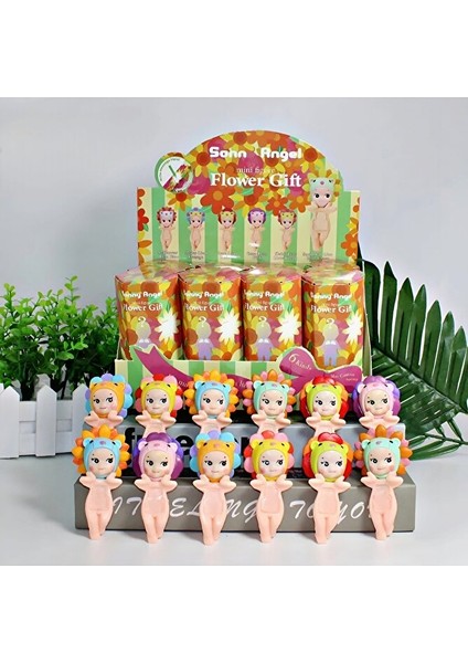 Sonny Angel Flower Gift Çiçek Hediye Koleksiyon Figürleri - Rastgele 1 Adet