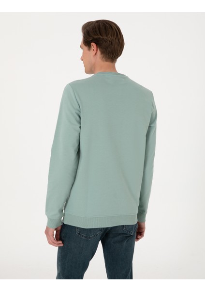 Erkek Çağla 2 Iplik Regular Fit Bisiklet Yaka Basic Sweatshirt 50314054-VR016 indirimleri
