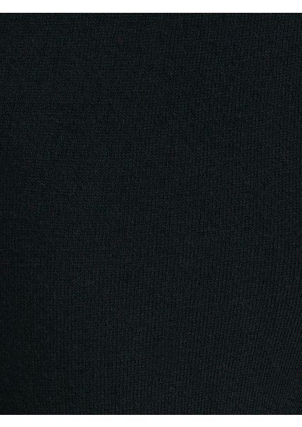 70163 Beli Lastikli Yünlü Triko Pantolon-Siyah fırsatları