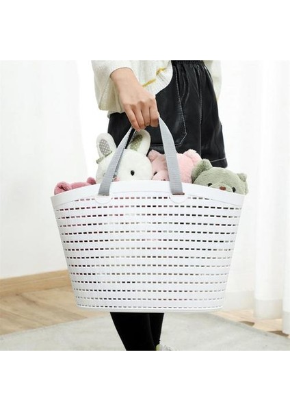 Çok Fonksiyonlu Alışveriş Çantası Banyo Taşınabilir Küçük Banyo Sepeti Ev Plastik Aperatif Saklama Kutusu | Depolama Sepetleri (Yurt Dışından) modelleri