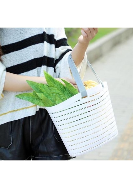 Çok Fonksiyonlu Alışveriş Çantası Banyo Taşınabilir Küçük Banyo Sepeti Ev Plastik Aperatif Saklama Kutusu | Depolama Sepetleri (Yurt Dışından) indirimleri