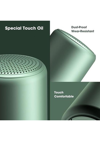 Yeşil Bluetooth Hoparlör Taşınabilir Açık Hoparlör Kablosuz Mini Sütun Stereo Müzik Surround Low Hoparlör Su Geçirmez Hoparlör |taşınabilir Hoparlör (Yeşil) (Yurt Dışından) fiyatları