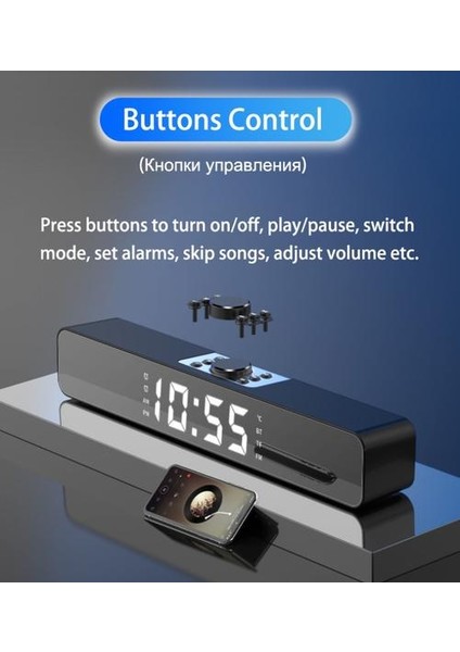 Moda Kombinasyon Bilgisayar Hoparlörler Için LED Hoparlör Bas Stereo Müzik Çalar Subwoofer Ses Kutusu Için Pc Telefonları Ses | Kombinasyon Hoparlörler (Yurt Dışından) fırsatları