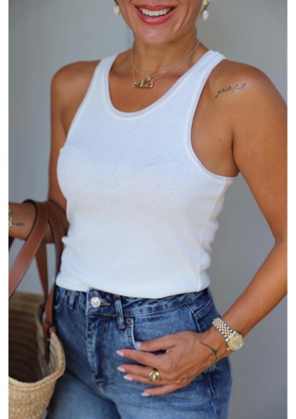 Beyaz Halter Yaka Atlet fırsatları