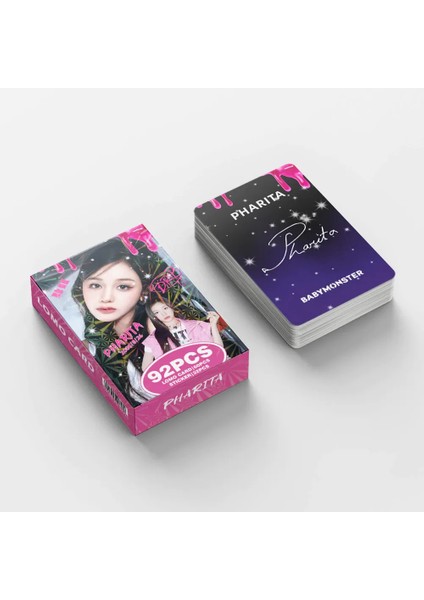 Babymonster Rami '' Drip '' Çift Yön Baskılı Lomo Card Seti (60 Pcs) fiyatları