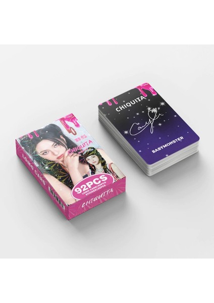 Babymonster Chiquita '' Drip '' Çift Yön Baskılı Lomo Card Seti (60 Pcs) indirimleri