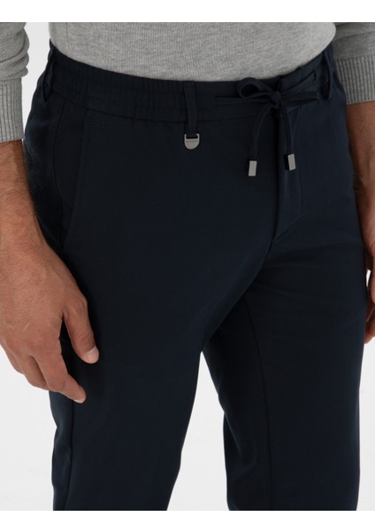 Erkek Lacivert Ex. Slim Fit Kumaş Pantolon 50311728-VR033 indirimleri