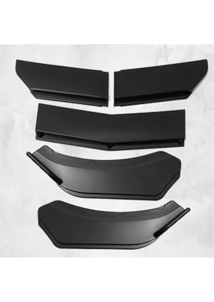 5 Adet Araba Evrensel Ön Dudak Çene Tampon Ayırıcı Spoiler Kademeli Tasarım Araba Modifiye Spoiler Parçaları (Yurt Dışından) fiyatları