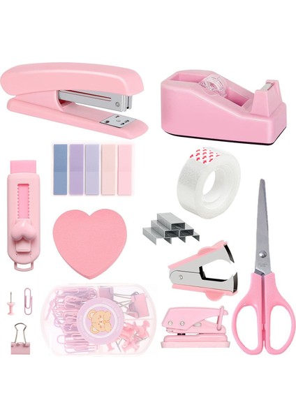 Yeni Öğrenci Esaslı 12 Parçalı Zımba Seti (Yurt Dışından)