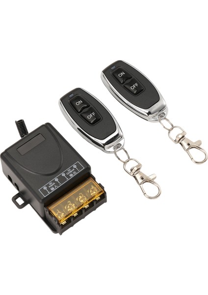 Dıy Kablosuz 433MHZ Evrensel Uzaktan Kumanda Anahtarı 12V-48V Yüksek Güçlü Röle Alıcı Modülü Araba Su Pompası Için (Yurt Dışından) fiyatları