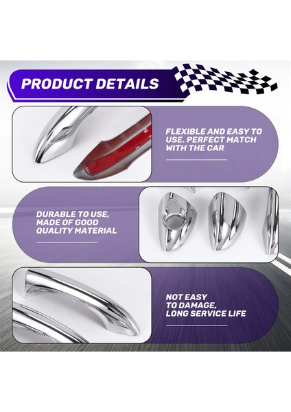 Bmw X5 E53 2000-2006 Için Üçlü Krom Kapı Kolu Kapağı Kaplaması (Yurt Dışından) indirimleri