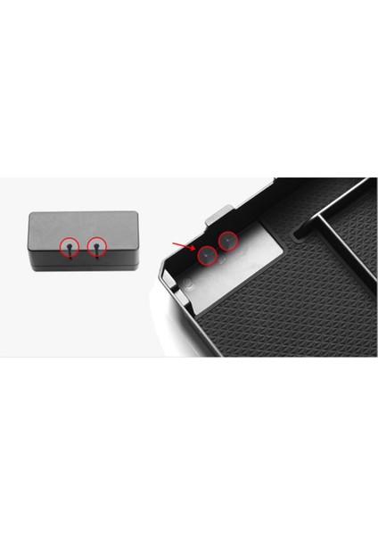 Araba Orta Konsol Kol Dayama Kutusu Saklama Kutusu Eklenti Tepsisi Toyota Prado 2010-2019 Aksesuarları (Yurt Dışından) indirimleri