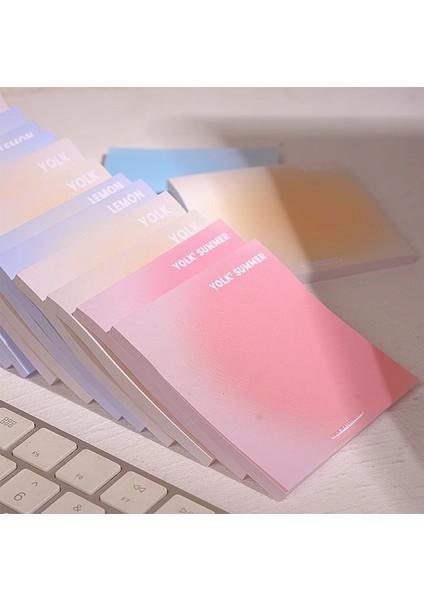 Yeni Ins Manzara Halo Gradyan Yapışkan Not Kağıdı (Yurt Dışından) indirimleri