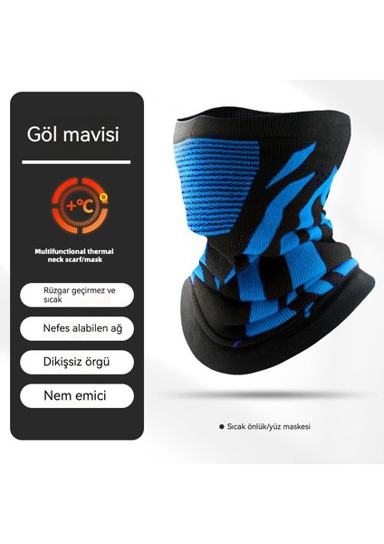 Erkek Kışbisiklet Maskesi Sonbahar ve Kışsoğuk Geçmez, Sıcak ve Nefes Alabilen (Yurt Dışından)