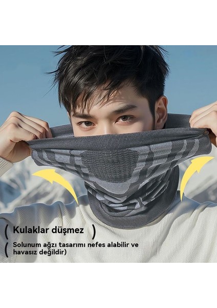 Erkek Kışbisiklet Maskesi Sonbahar ve Kışsoğuk Geçmez, Sıcak ve Nefes Alabilen (Yurt Dışından) fırsatları