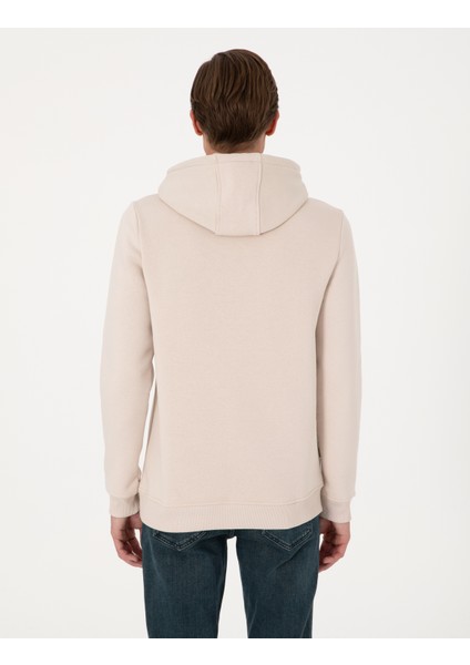 Erkek Taş 2 Iplik Regular Fit Içi Polarlı Kapüşonlu Basic Sweatshirt 50314055-VR049 indirimleri