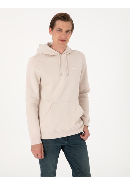 Erkek Taş 2 Iplik Regular Fit Içi Polarlı Kapüşonlu Basic Sweatshirt 50314055-VR049 modelleri