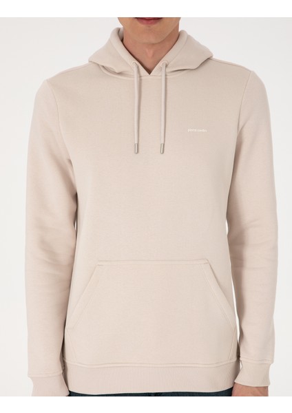 Erkek Taş 2 Iplik Regular Fit Içi Polarlı Kapüşonlu Basic Sweatshirt 50314055-VR049