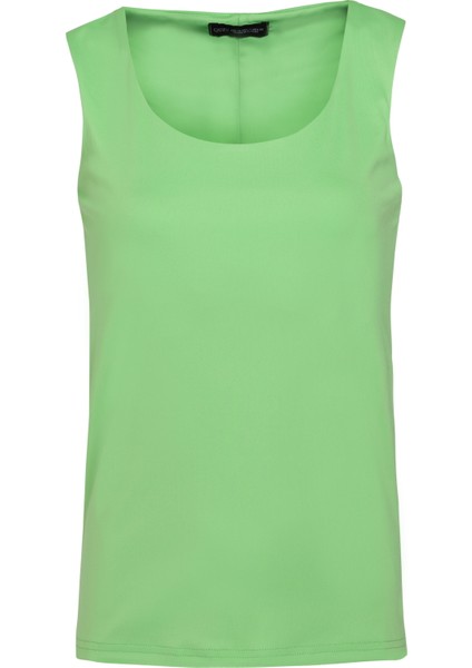 Kalın Askılı Basic Bluz Neon Yeşil fiyatları