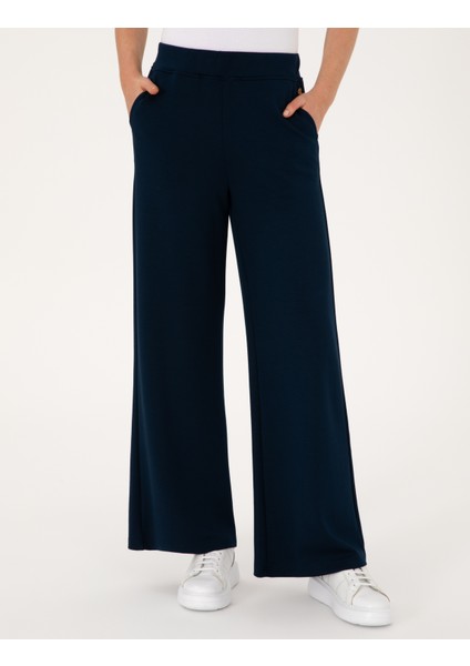 Kadın Lacivert Flare Fit Eşofman Altı 50314962-VR033 fiyatları