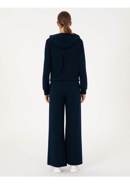 Kadın Lacivert Flare Fit Eşofman Altı 50314962-VR033 fırsatları