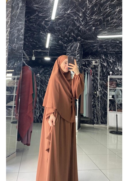 Açelya Takım Ferace Sufle Peçe 3 Parça fiyatları