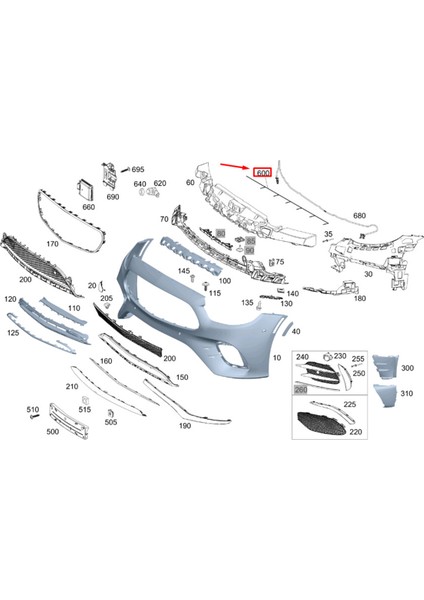 Mercedes-Benz E-Serisi W213 W238 2014-2021 Için Araç Ön Tampon Park Sensörü Kablolama Sistemi A2135405403 (Yurt Dışından) indirimleri
