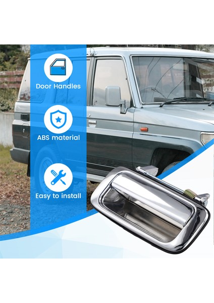 Toyota Land Cruiser 80 LC80 FZJ80 4500 1991-1997 Için Araç Dış Kapı Kolu Arka Sağ 69240-60010 (Yurt Dışından) indirimleri