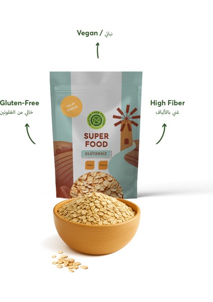 Glütensiz Yulaf Ezmesi 500 g modelleri