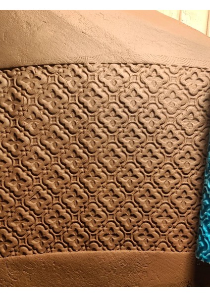 10 cm Seramik & Polimer Kil Doku Rulosu Desen Oklavası modelleri