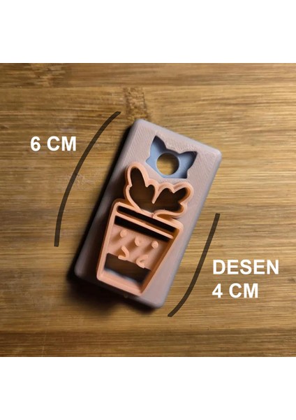 Seramik & Polimer Kil Kalıp Küpe Kalıbı