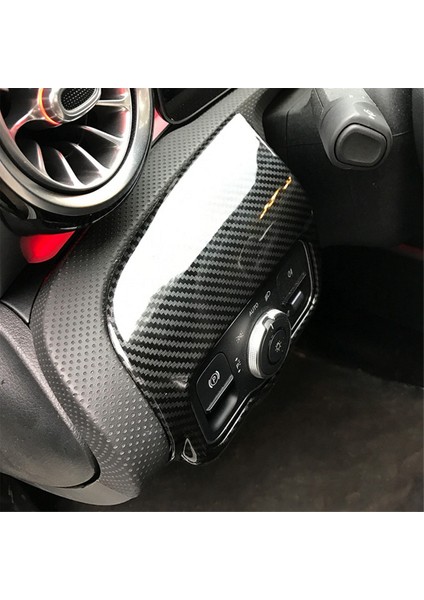 Mercedes Benz A Cla Sınıfı W177 A180 2019+ Lhd Far Düğmeleri Çıkartmaları Için Araç Far Anahtarı Çerçevesi Kaplaması (Yurt Dışından) fırsatları