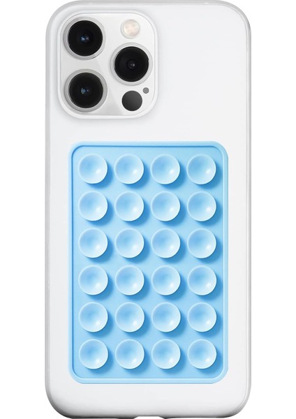 Silikon Vakumlu Telefon Tutucu Cep Telefonu Için Yapışkanlı Kaymaz Vantuz Tutucu