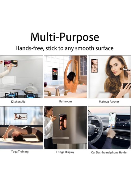 Silikon Vakumlu Telefon Tutucu Cep Telefonu Için Yapışkanlı Kaymaz Vantuz Tutucu indirimleri