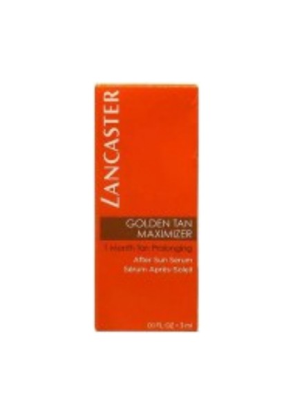Lancaster Golden Tan Maximizer After Sun Serum 3 ml Promosyon Ürün "tek Başına Satılmaz"