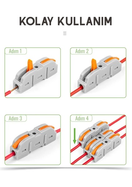 50'li Klemens Seti (Hızlı Kablo Bağlantı Klemensi) modelleri