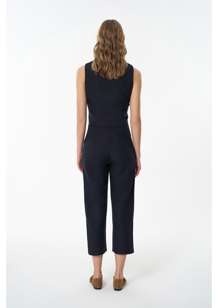 Önü Düğmeli Yelek Lacivert indirimleri