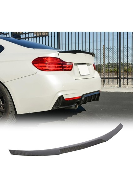 Bmw F33 2014-2019 4.seri Parlak Siyah M4 Spoiler